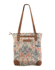 OHLAY KB227 TOTE Upcycled Wool Upcycled Canvas Genuine Leather women bag western handbag purse