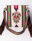 American Darling Messenger Saddle Blanket Genuine Leather women bag western handbag purse
