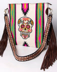 American Darling Messenger Saddle Blanket Genuine Leather women bag western handbag purse