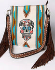 American Darling Messenger Saddle Blanket Genuine Leather women bag western handbag purse