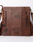 American Darling Messenger Saddle Blanket Genuine Leather Women Bag Western Handbag Purse