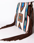 American Darling Large Crossbody Hand Tooled Saddle Blanket Genuine Leather women bag western handbag purse