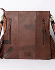 American Darling Large Crossbody Hand Tooled Saddle Blanket Genuine Leather women bag western handbag purse