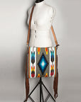 American Darling Large Crossbody Saddle Blanket Genuine Leather women bag western handbag purse