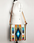 American Darling Large Crossbody Saddle Blanket Genuine Leather women bag western handbag purse
