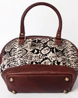 American Darling Saddle Blanket Genuine Leather Women Bag Western Handbag Purse