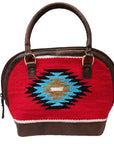 American Darling Saddle Blanket Genuine Leather Women Bag Western Handbag Purse