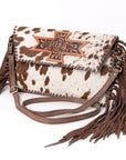 American Darling Tote Hair-On Genuine Leather women bag western handbag purse