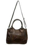 Never Mind Nmbgm127A Tote Vintage Handmade Genuine Cowhide Leather Women Bag Western Handbag Purse