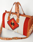 ADBG870A American Darling Saddle Blanket Genuine Leather Women Bag Western Handbag Purse