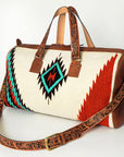 ADBG870D American Darling Saddle Blanket Genuine Leather Women Bag Western Handbag Purse