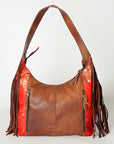 American Darling Hobo Hair On Genuine Leather women bag western handbag purse