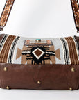 American Darling Messenger Saddle Blanket Genuine Leather Women Bag Western Handbag Purse