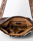 American Darling Messenger Saddle Blanket Genuine Leather Women Bag Western Handbag Purse