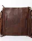 American Darling Messenger Hand Tooled Saddle Blanket Genuine Leather women bag western handbag purse