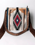 American Darling Messenger Hand Tooled Saddle Blanket Genuine Leather women bag western handbag purse