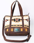 American Darling Saddle Blanket Genuine Leather Women Bag Western Handbag Purse