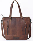 American Darling Saddle Blanket Genuine Leather Women Bag Western Handbag Purse