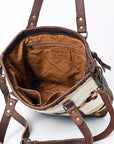 American Darling Saddle Blanket Genuine Leather Women Bag Western Handbag Purse