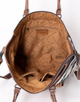 American Darling Tote Hand Tooled Saddle Blanket Genuine Leather women bag western handbag purse