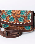 American Darling Wallet Hand Tooled Genuine Leather women bag western handbag purse