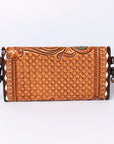 American Darling Wallet Hand Tooled Genuine Leather women bag western handbag purse
