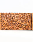 American Darling Wallet Hand Tooled Genuine Leather women bag western handbag purse