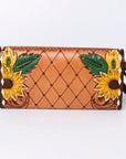 American Darling Wallet Hand Tooled Genuine Leather women bag western handbag purse
