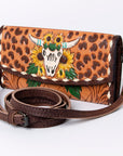 American Darling Wallet Hand Tooled Genuine Leather women bag western handbag purse