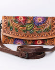 American Darling Wallet Hand Tooled Genuine Leather women bag western handbag purse