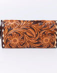 American Darling Wallet Hand Tooled Genuine Leather women bag western handbag purse