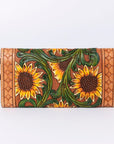 American Darling Wallet Hand Tooled Genuine Leather women bag western handbag purse