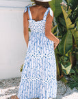 Lily Floral Smocked Tiered Maxi Dress