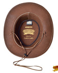Micro Fiber Synthetic Suede Tan Cowboy Hat Hilason