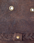 Crazy Horse Cow Suede Chocolate Brown Cowboy Hat Hilason
