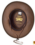 Oily Wax Cotton Tan Cowboy Hat Hilason