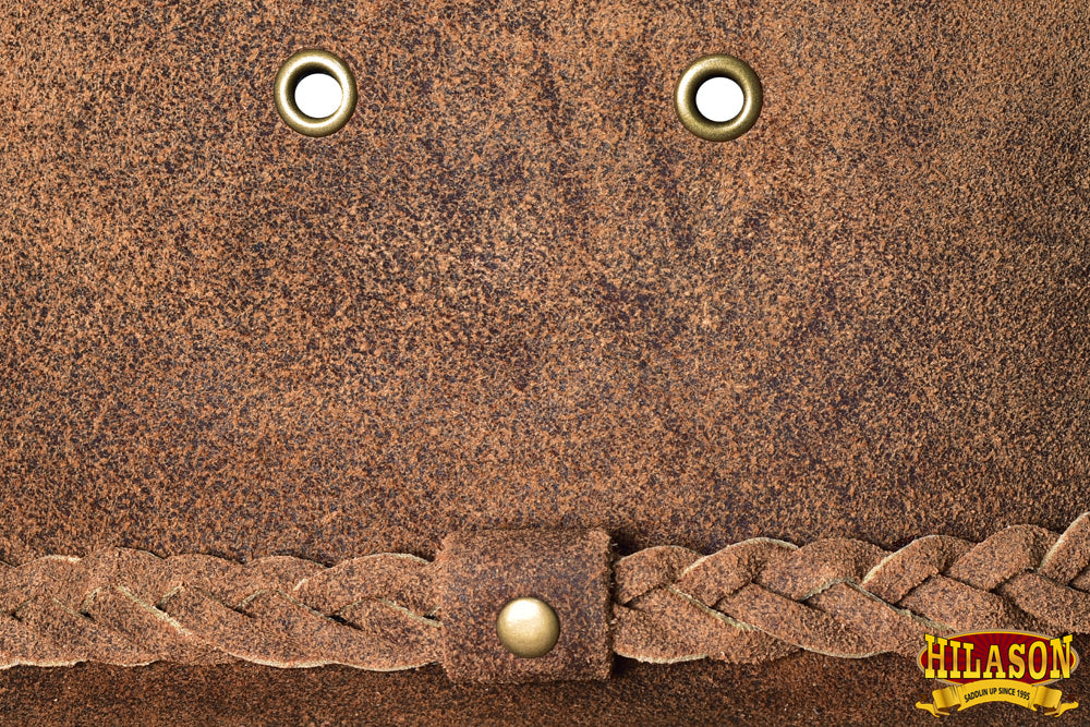 Oily Wax Cotton Tan Cowboy Hat Hilason