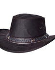 Crazy Horse Cow Suede Chocolate Brown Cowboy Hat Hilason