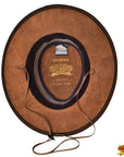 Crushable Cow Leather Reddish Brown Cowboy Hat Hilason