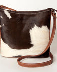 American Darling ADBG894 Large Crossbody Hair-On Genuine Leather Women Bag Western Handbag Purse