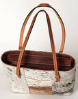 American Darling Tote Hand Tooled Hair-On Genuine Leather Western Women Bag Handbag Purse | Travel Bags College Casual