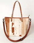 American Darling ADBG533 Tote Hair On Genuine Leather Women Bag Western Handbag Purse