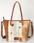 American Darling ADBG533 Tote Hair On Genuine Leather Women Bag Western Handbag Purse