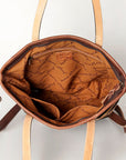 American Darling ADBG533 Tote Hair On Genuine Leather Women Bag Western Handbag Purse