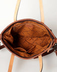 American Darling ADBG533 Tote Hair On Genuine Leather Women Bag Western Handbag Purse