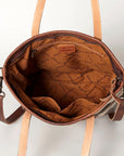 American Darling ADBG533 Tote Hair On Genuine Leather Women Bag Western Handbag Purse