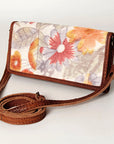 American Darling ADBG486A Wallet Hand Tooled Genuine Leather Women Bag Western Handbag Purse