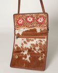 American Darling ADBG486A Wallet Hand Tooled Genuine Leather Women Bag Western Handbag Purse
