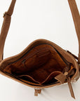 American Darling Cross Body Hand Tooled Genuine Leather women bag western handbag purse