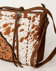 American Darling Cross Body Hand Tooled Genuine Leather women bag western handbag purse